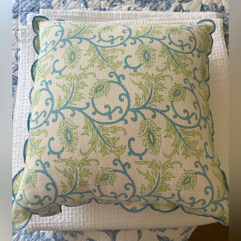 Set of 2 throw pillow covers!